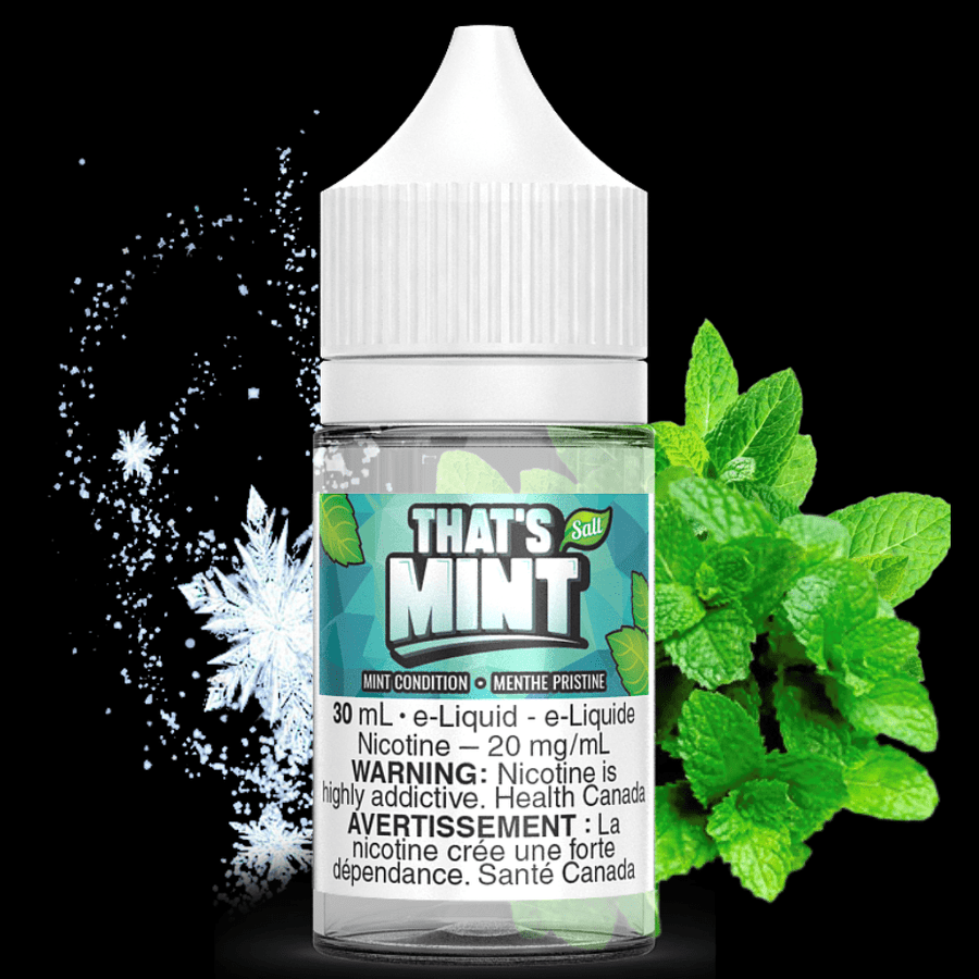 That's Mint Salts-Mint Condition 30ml / 12mg Steinbach Vape SuperStore and Bong Shop Manitoba Canada