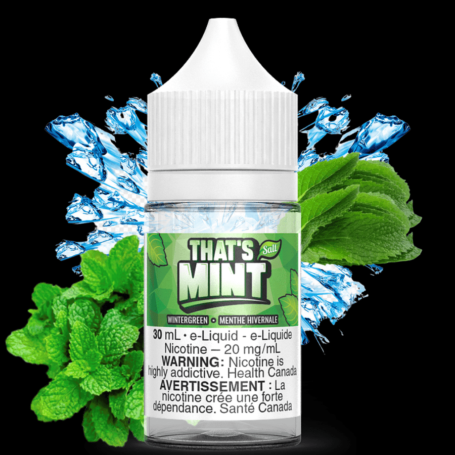 That's Mint Salts-Wintergreen 30ml / 12mg Steinbach Vape SuperStore and Bong Shop Manitoba Canada