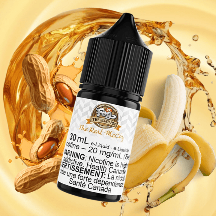 The Real McCoy Salt by Premium Labs E-Liquid 12mg / 30mL Steinbach Vape SuperStore and Bong Shop Manitoba Canada