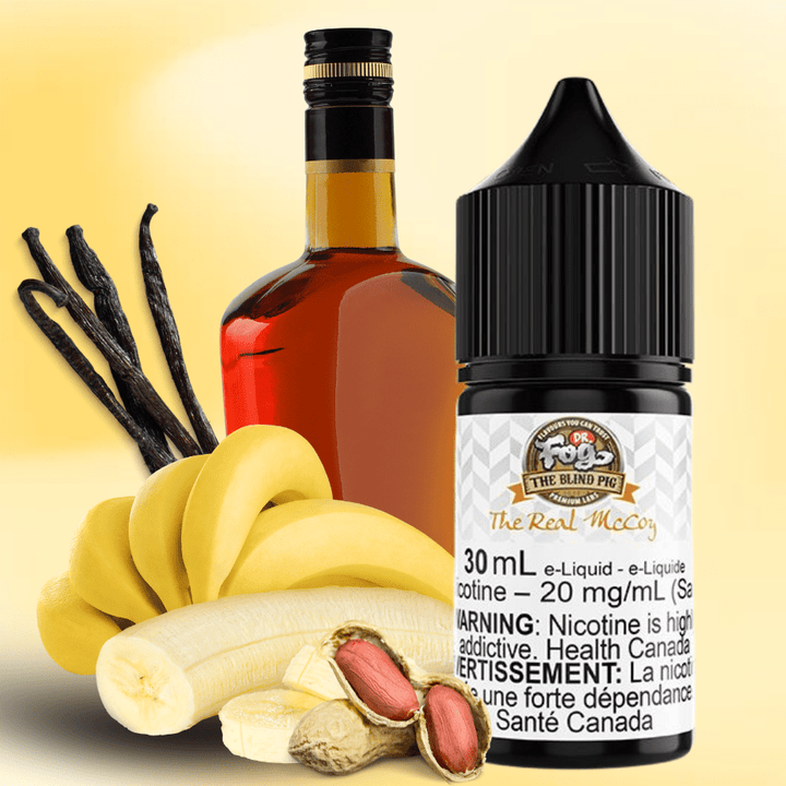 The Real McCoy Salt by Premium Labs E-Liquid 20mg / 30mL Steinbach Vape SuperStore and Bong Shop Manitoba Canada