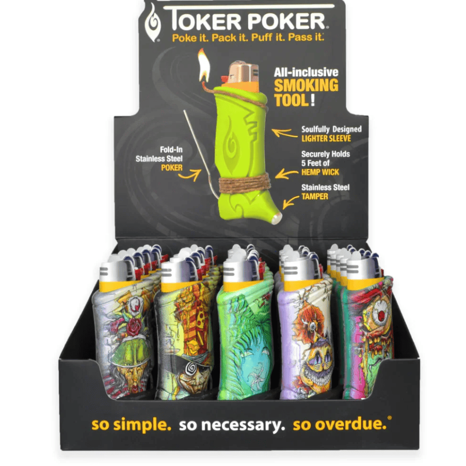 Toker Poker Lighter Sleeve - Alice in Wonderland Steinbach Vape SuperStore and Bong Shop Manitoba Canada
