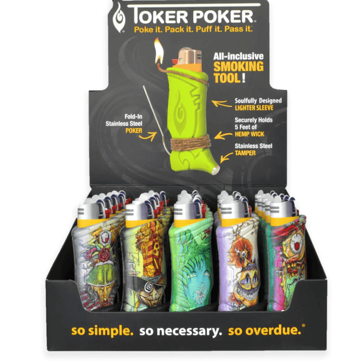 Toker Poker Lighter Sleeve - Alice in Wonderland Steinbach Vape SuperStore and Bong Shop Manitoba Canada
