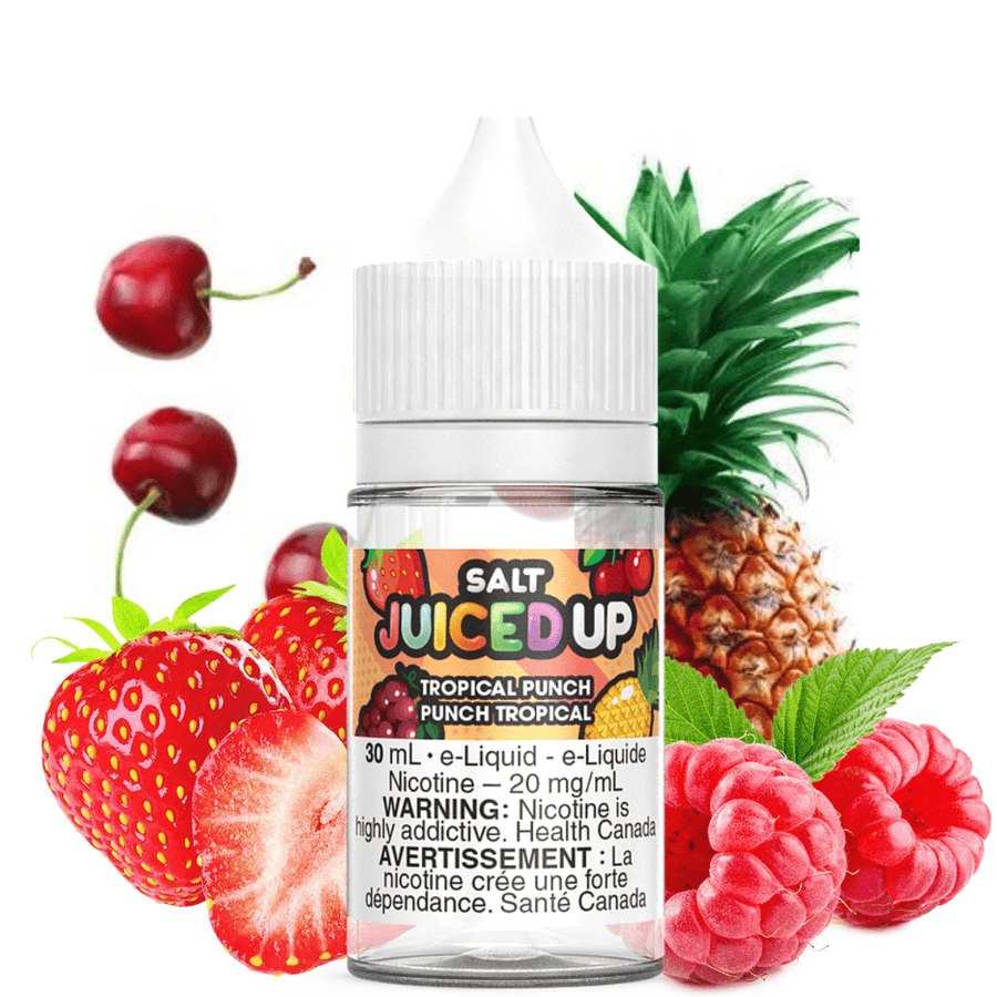 Tropical Punch Salts By Juiced Up 12mg Steinbach Vape SuperStore and Bong Shop Manitoba Canada