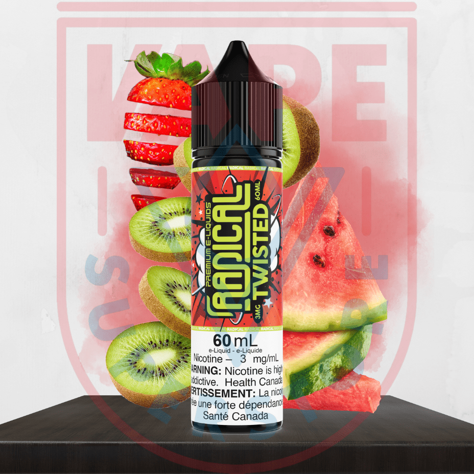 Twisted by Radical E-liquid Steinbach Vape SuperStore and Bong Shop Manitoba Canada