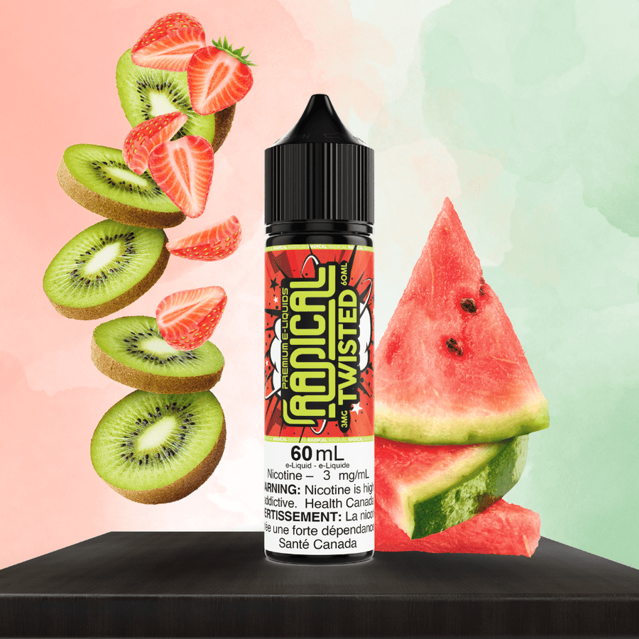 Twisted by Radical E-liquid Steinbach Vape SuperStore and Bong Shop Manitoba Canada