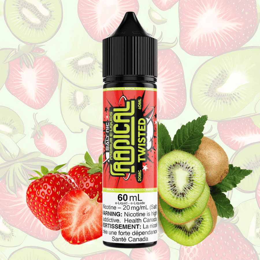 Twisted Salt Nic by Radical E-liquid 60ml / 20mg Steinbach Vape SuperStore and Bong Shop Manitoba Canada