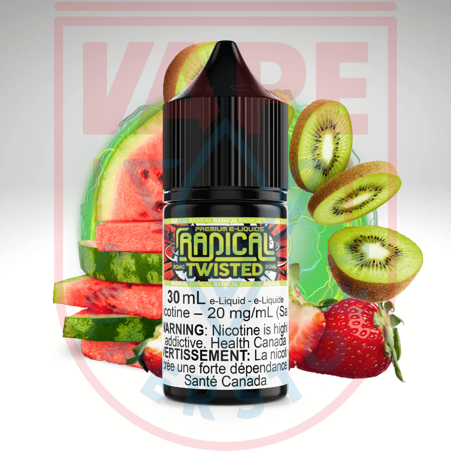 Twisted Salt Nic by Radical E-liquid Steinbach Vape SuperStore and Bong Shop Manitoba Canada