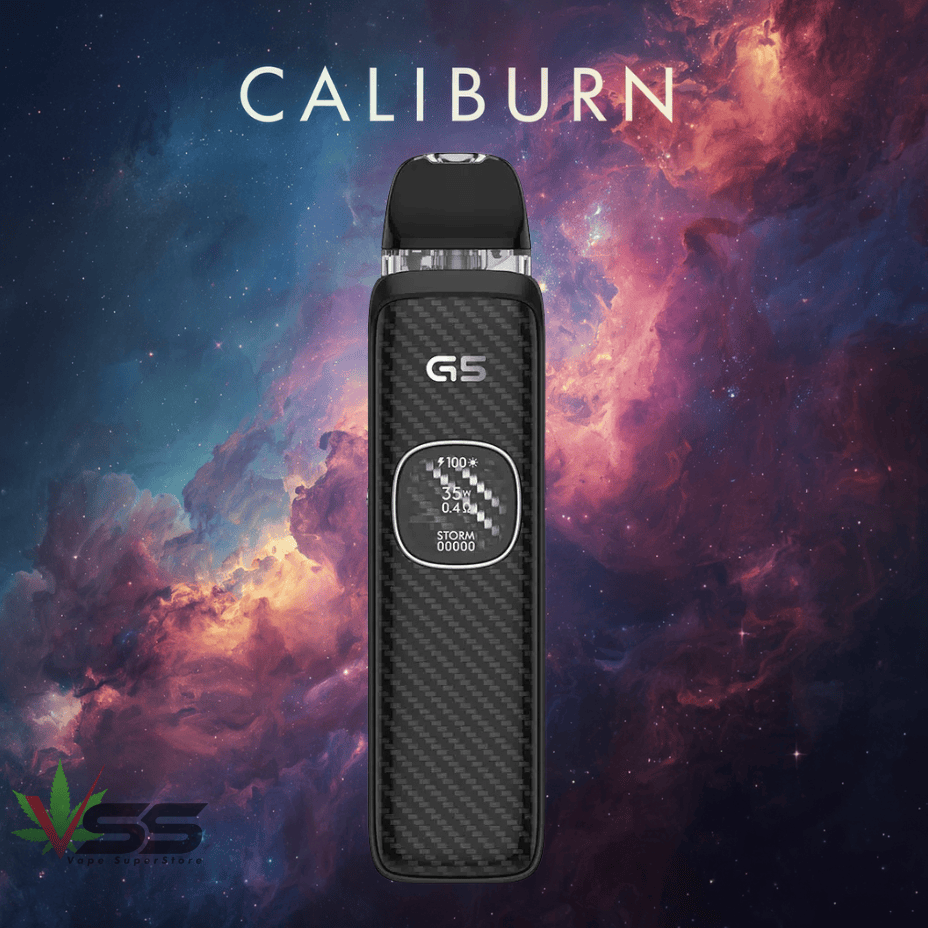 Uwell Caliburn G5 Pod Kit-1600mAh Carbon Black Steinbach Vape SuperStore and Bong Shop Manitoba Canada