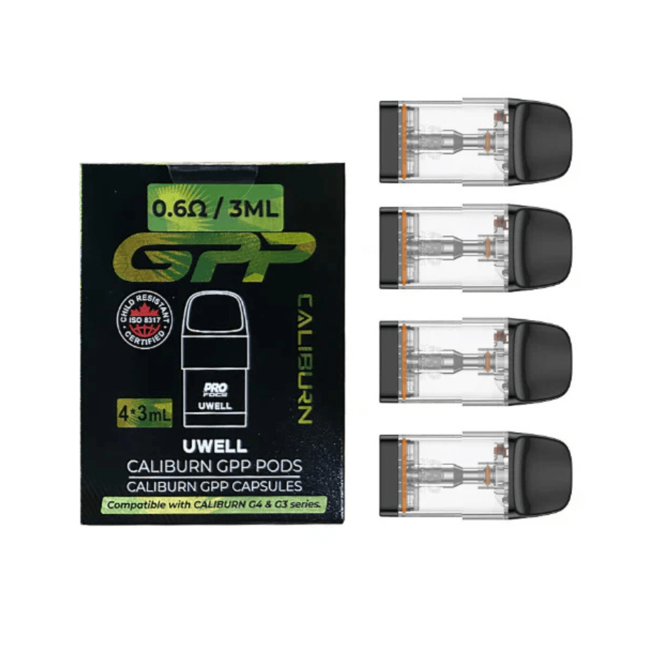 Uwell Caliburn GPP Replacement Pods 0.6Ω Steinbach Vape SuperStore and Bong Shop Manitoba Canada