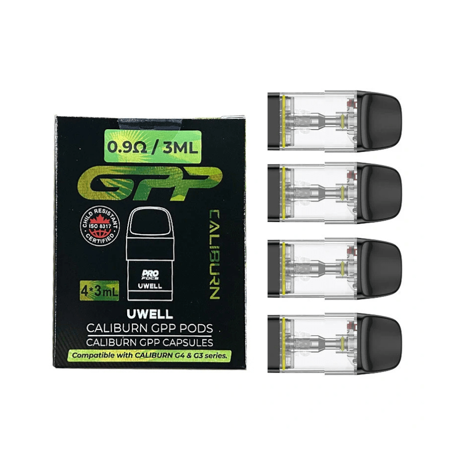 Uwell Caliburn GPP Replacement Pods 0.9Ω Steinbach Vape SuperStore and Bong Shop Manitoba Canada