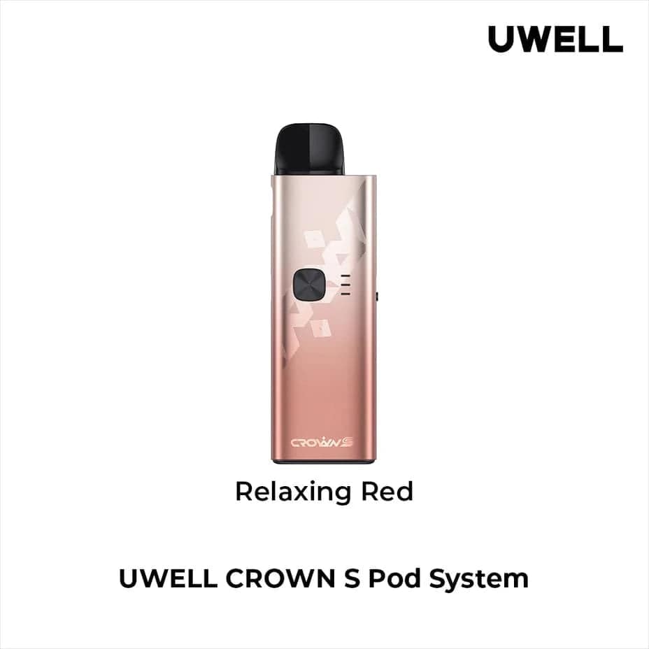 Uwell Crown S Pod Kit Red Steinbach Vape SuperStore and Bong Shop Manitoba Canada