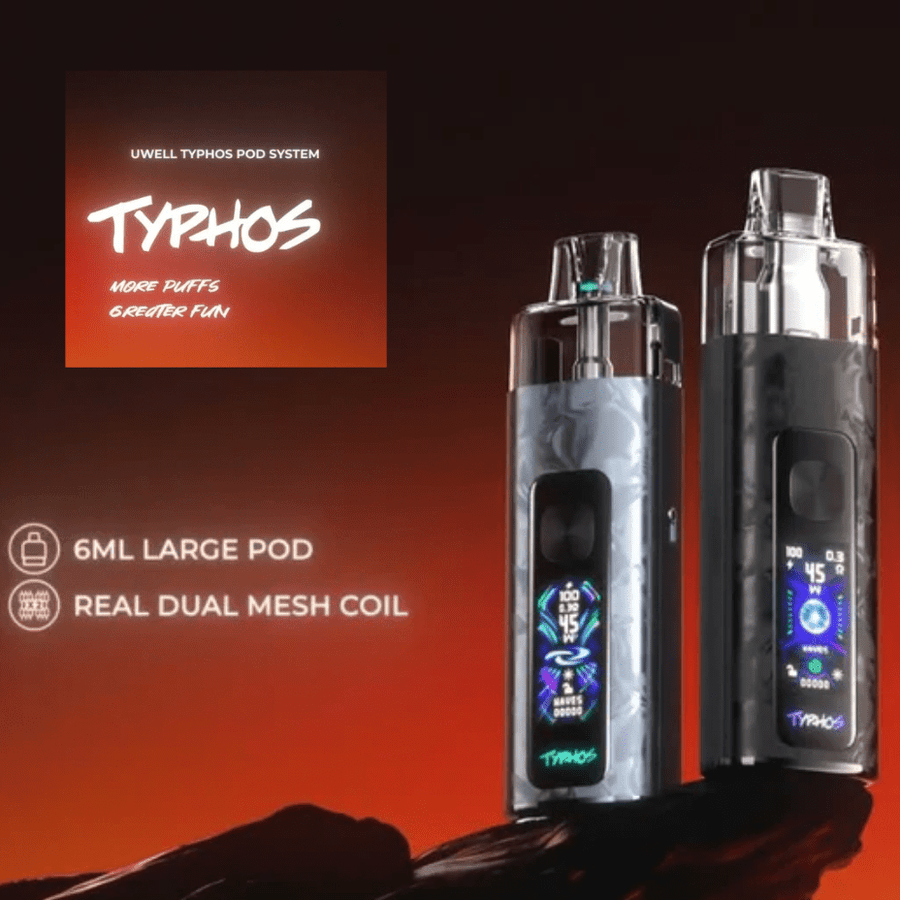 Uwell Typhos Pod Kit-2000mAh Steinbach Vape SuperStore and Bong Shop Manitoba Canada