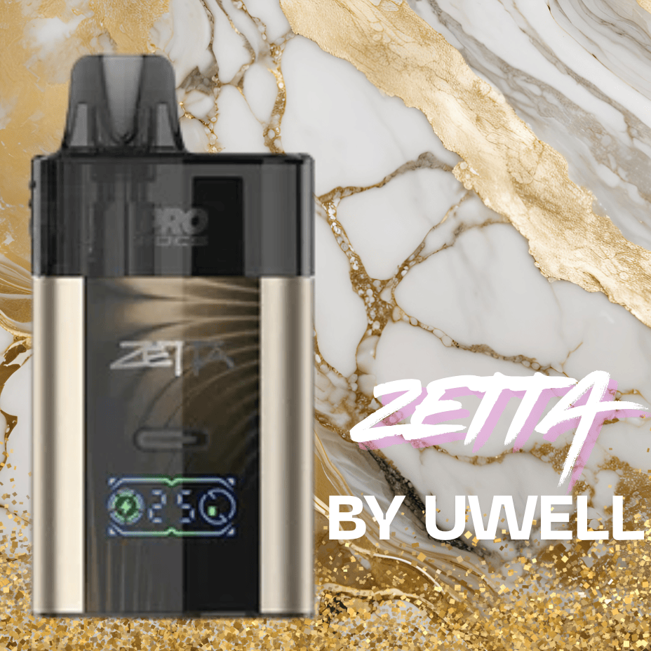Uwell Zetta Pod Kit-2000mAh Champagne Gold Steinbach Vape SuperStore and Bong Shop Manitoba Canada