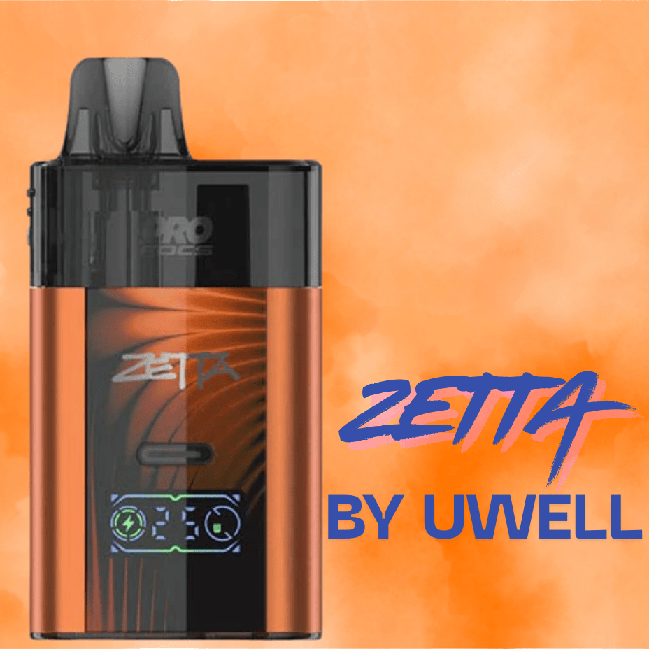 Uwell Zetta Pod Kit-2000mAh Orange Steinbach Vape SuperStore and Bong Shop Manitoba Canada