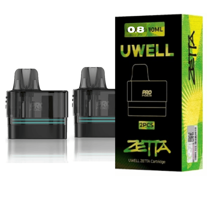 Uwell Zetta Replacement Pods-2/pkg 0.8ohm Steinbach Vape SuperStore and Bong Shop Manitoba Canada