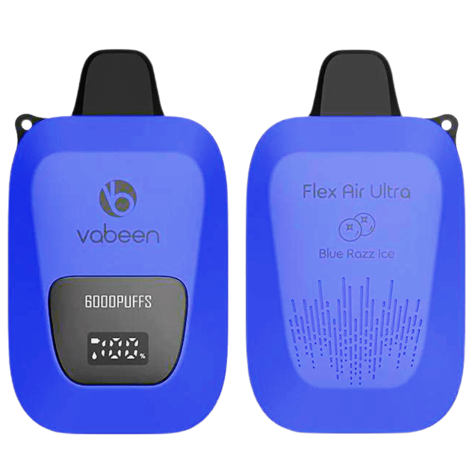 Vabeen Flex Air Ultra 6000-Blue Raspberry Ice 20mg / 13mL Steinbach Vape SuperStore and Bong Shop Manitoba Canada