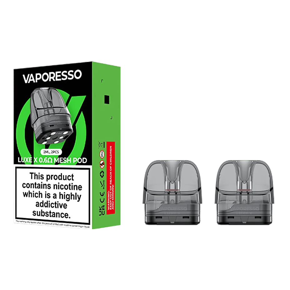 Vaporesso Luxe X Replacement Pods 0.6 Steinbach Vape SuperStore and Bong Shop Manitoba Canada