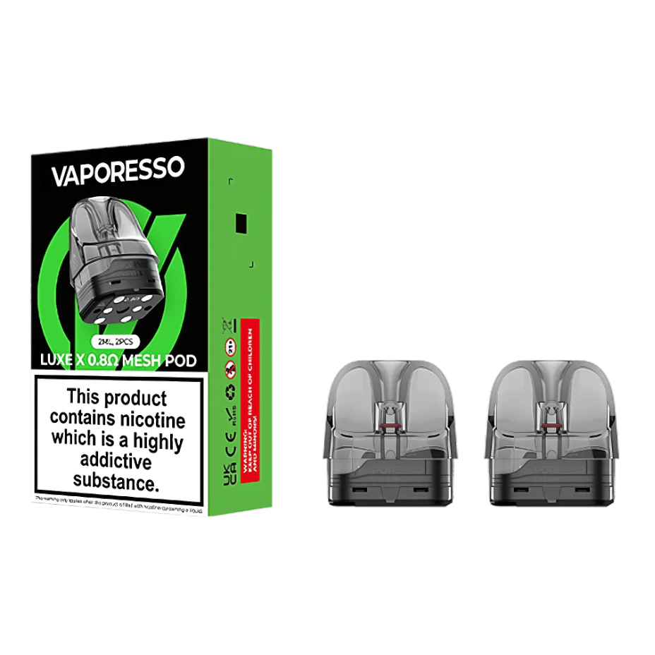 Vaporesso Luxe X Replacement Pods 0.8 Steinbach Vape SuperStore and Bong Shop Manitoba Canada