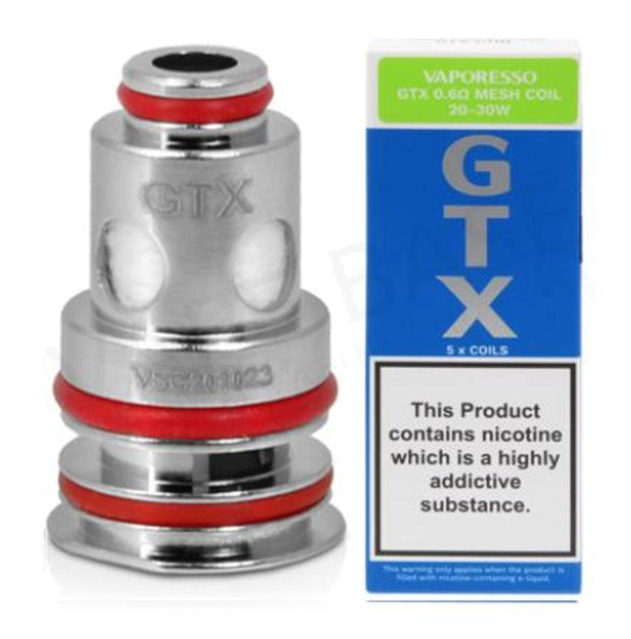 Vaporesso Replacement GTX Coils - 5pck 0.6ohm Steinbach Vape SuperStore and Bong Shop Manitoba Canada