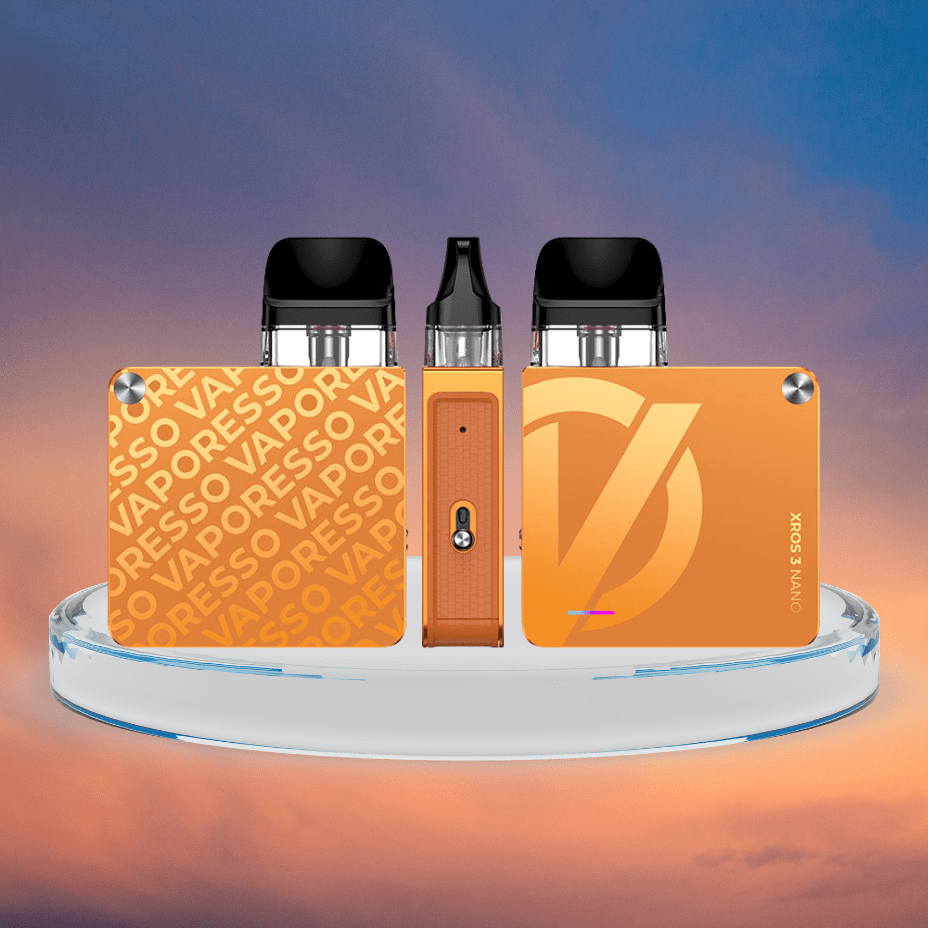 Vaporesso XROS 3 Nano Pod Kit 1000 mAh / Vital Orange Steinbach Vape SuperStore and Bong Shop Manitoba Canada