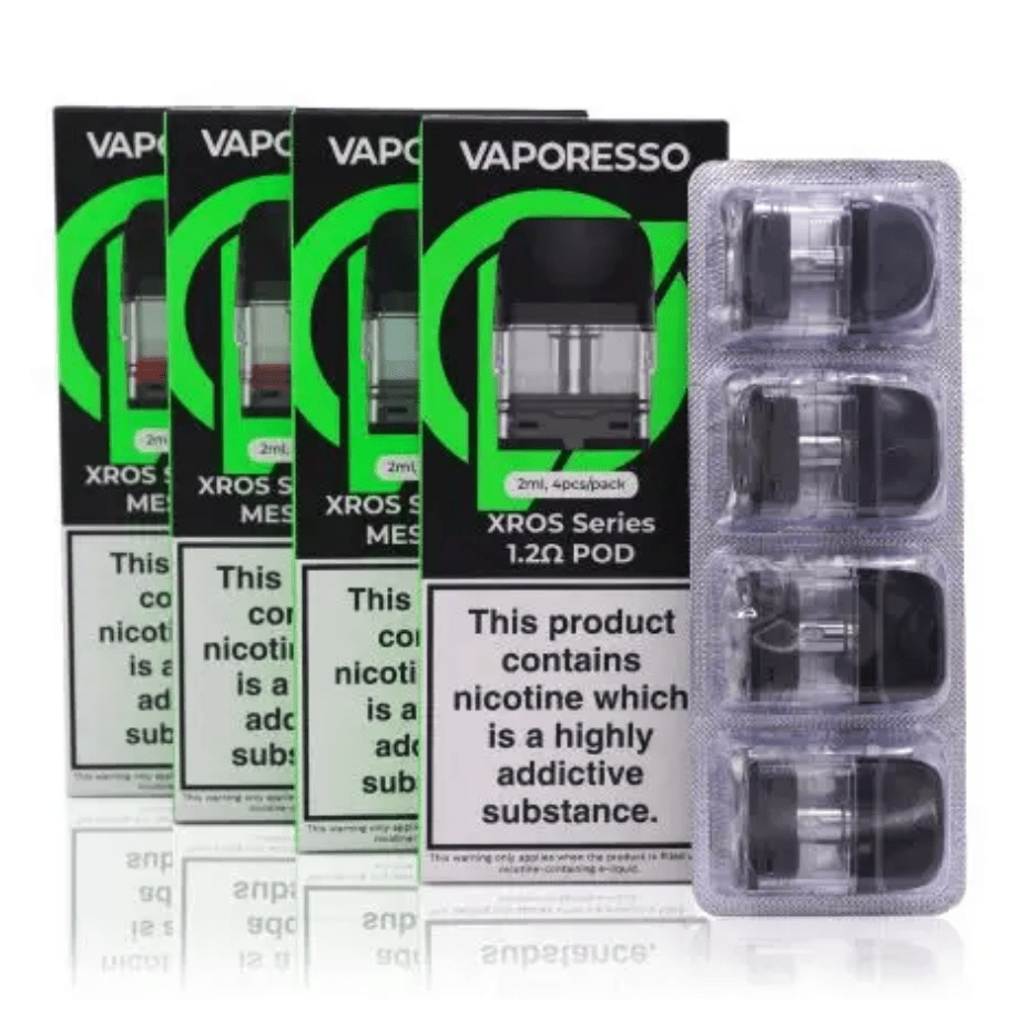 Vaporesso XROS Series Replacement Pods-4pkg 0.4ohm Steinbach Vape SuperStore and Bong Shop Manitoba Canada