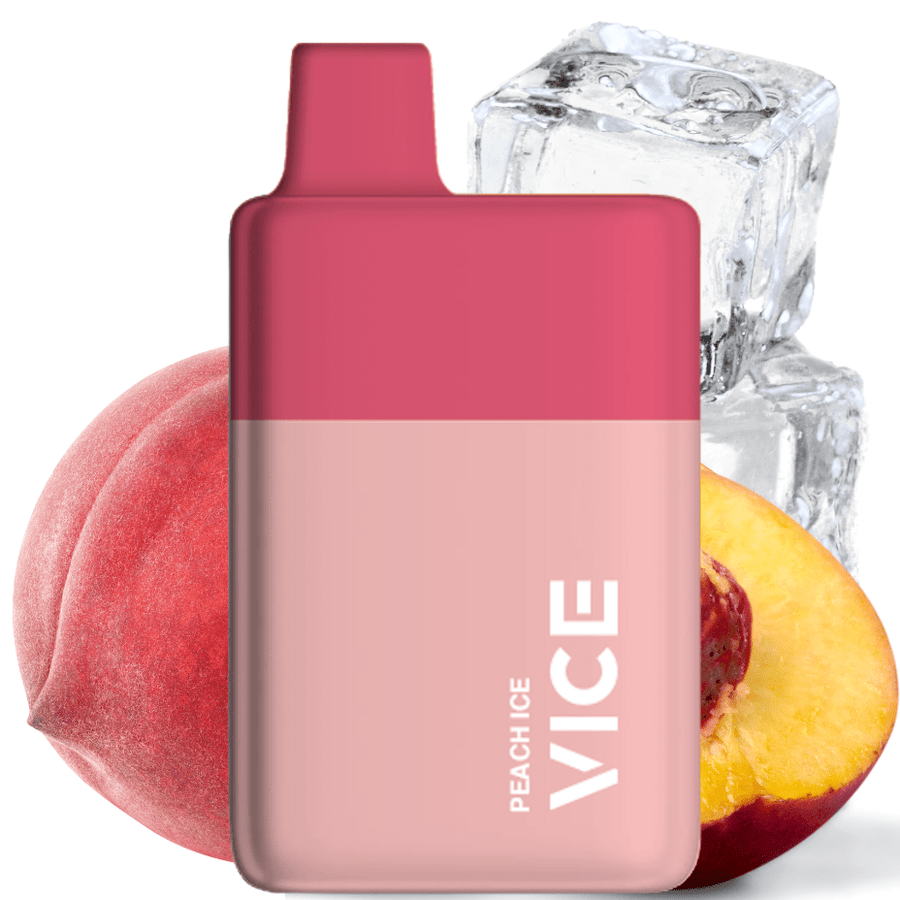 Vice Disposables Vice Box Disposable Vape Peach Ice-Steinbach Vape SuperStore & Bong Vice Box Disposable Vape Peach Ice 6000 / 20mg