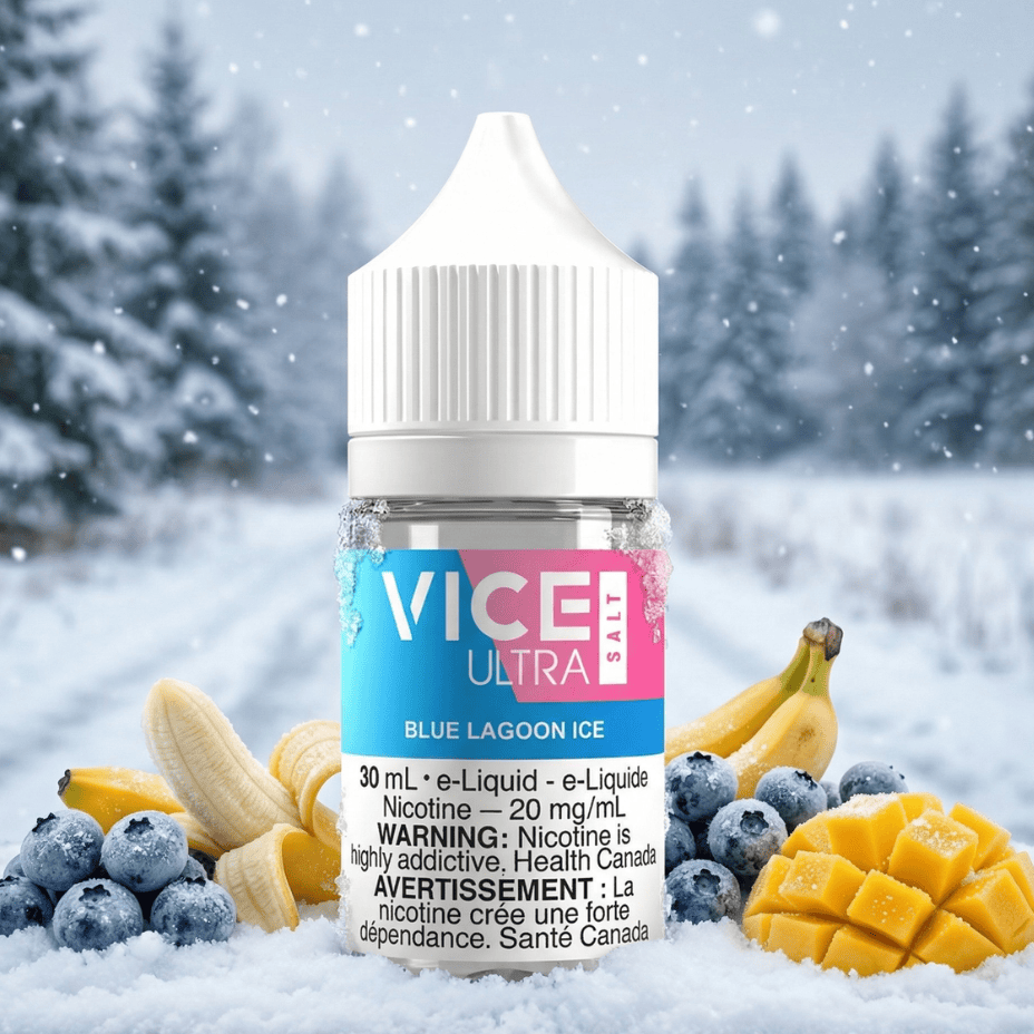 Vice Ultra Salt - Blue Lagoon Ice 20mg Steinbach Vape SuperStore and Bong Shop Manitoba Canada