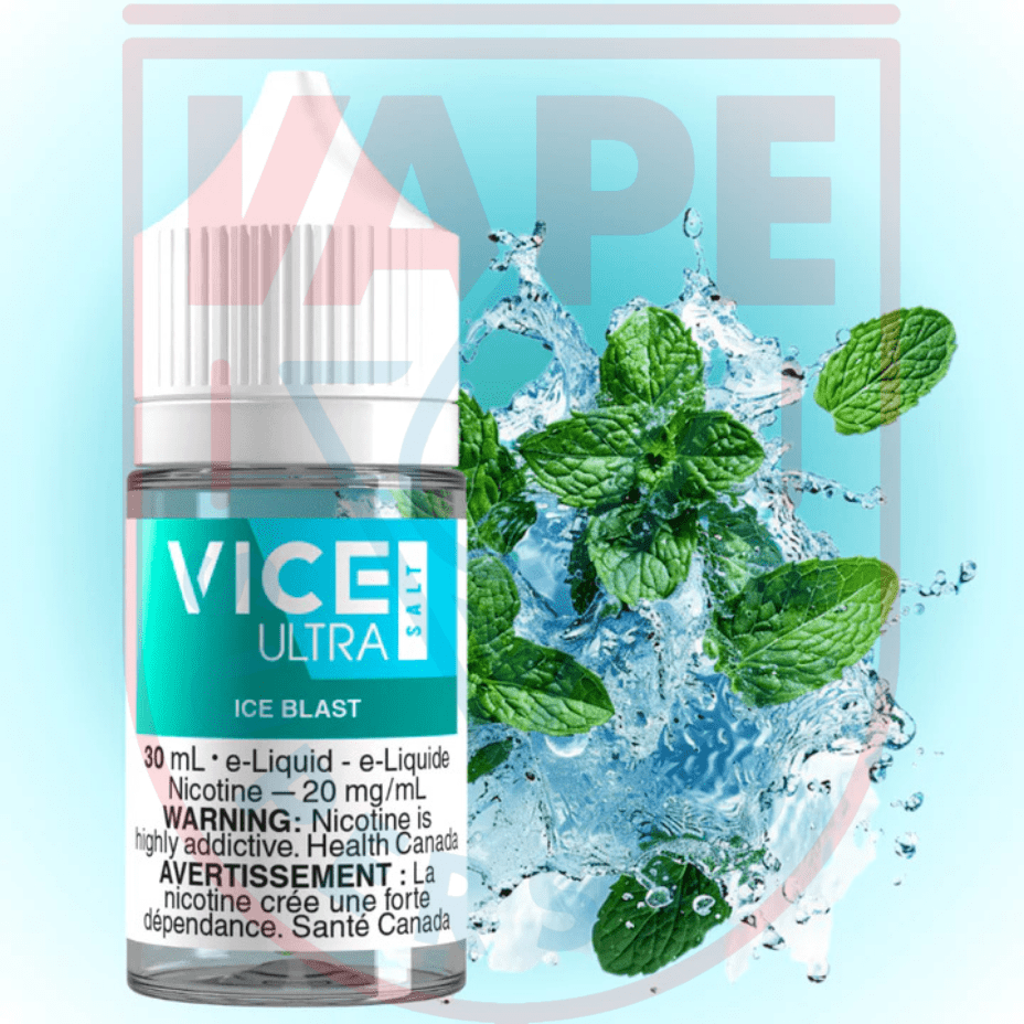 Vice Ultra Salt - Ice Blast 20mg Steinbach Vape SuperStore and Bong Shop Manitoba Canada