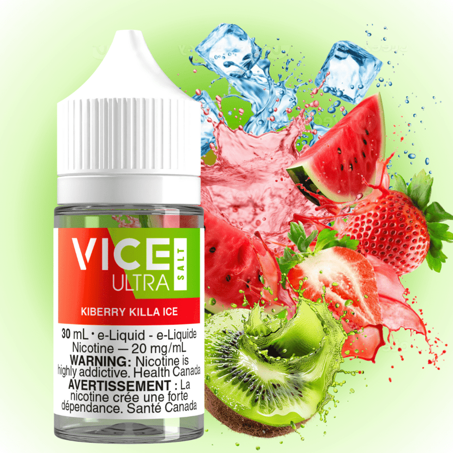 Vice Ultra Salt - Kiberry Killa Ice 20mg Steinbach Vape SuperStore and Bong Shop Manitoba Canada