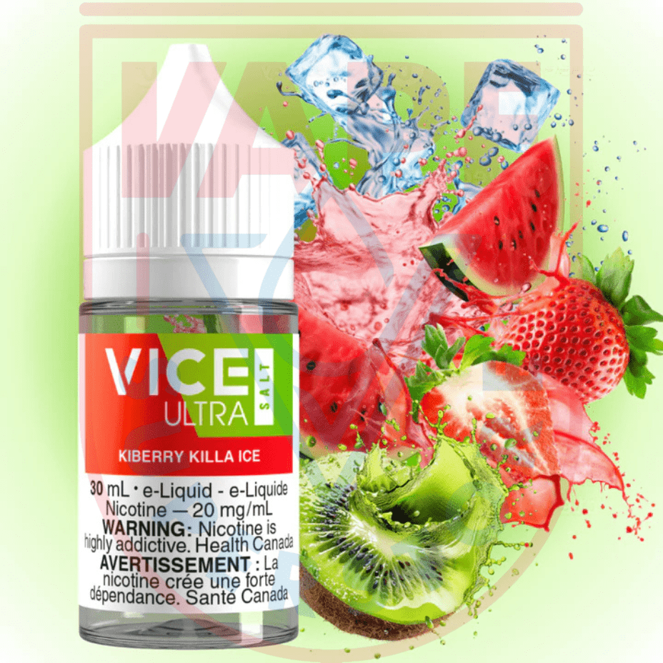 Vice Ultra Salt - Kiberry Killa Ice 20mg Steinbach Vape SuperStore and Bong Shop Manitoba Canada