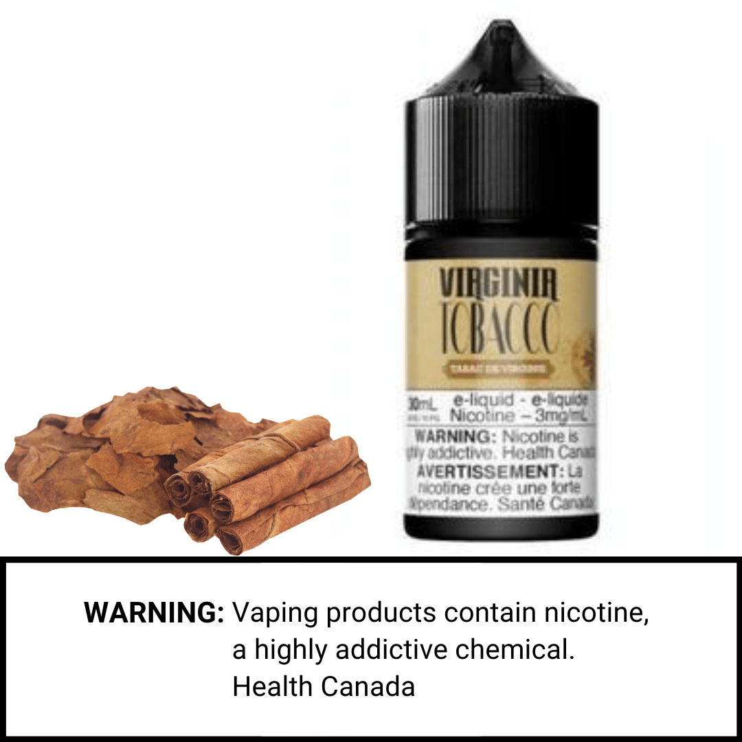 Virginia Tobacco by Vapeur Express Steinbach Vape SuperStore and Bong Shop Manitoba Canada