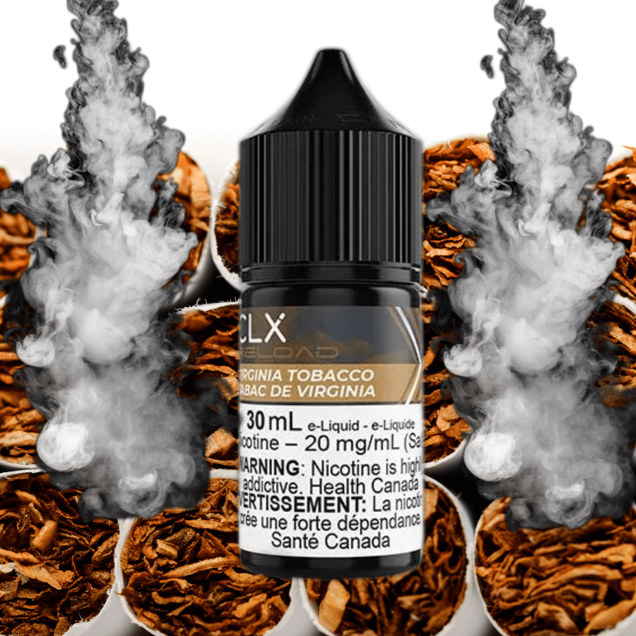 Virginia Tobacco Salt by CLX Reload E-Liquid Steinbach Vape SuperStore and Bong Shop Manitoba Canada