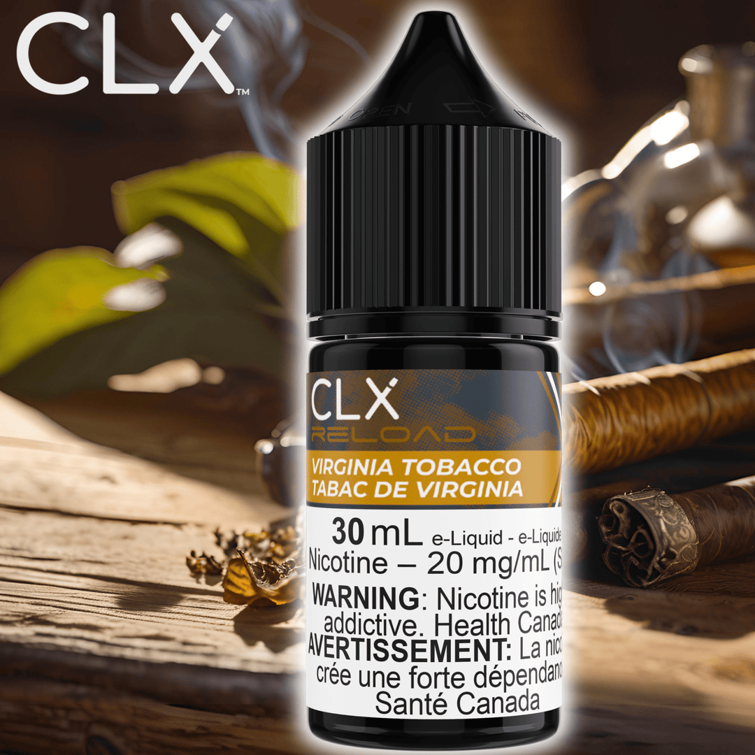 Virginia Tobacco Salt by CLX Reload E-Liquid Steinbach Vape SuperStore and Bong Shop Manitoba Canada
