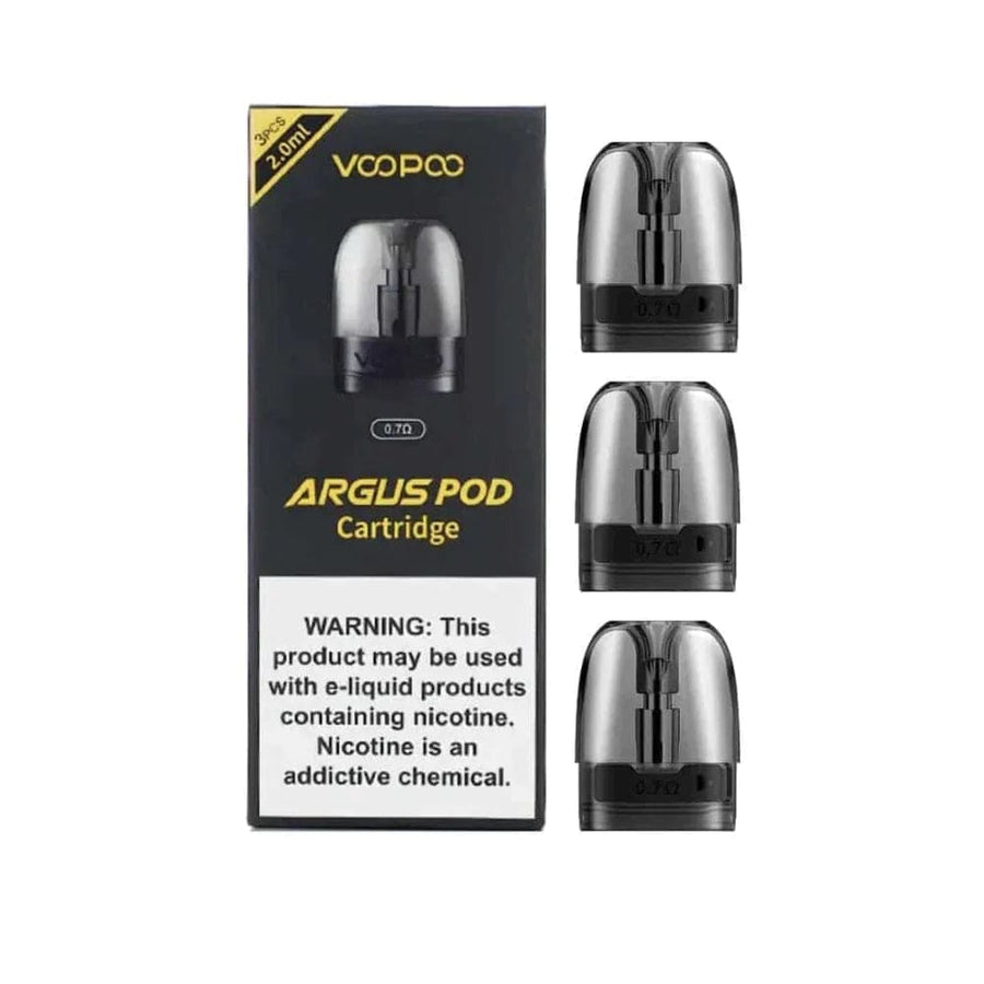 VooPoo Argus Replacement Pods 3pk 0.7ohm Steinbach Vape SuperStore and Bong Shop Manitoba Canada
