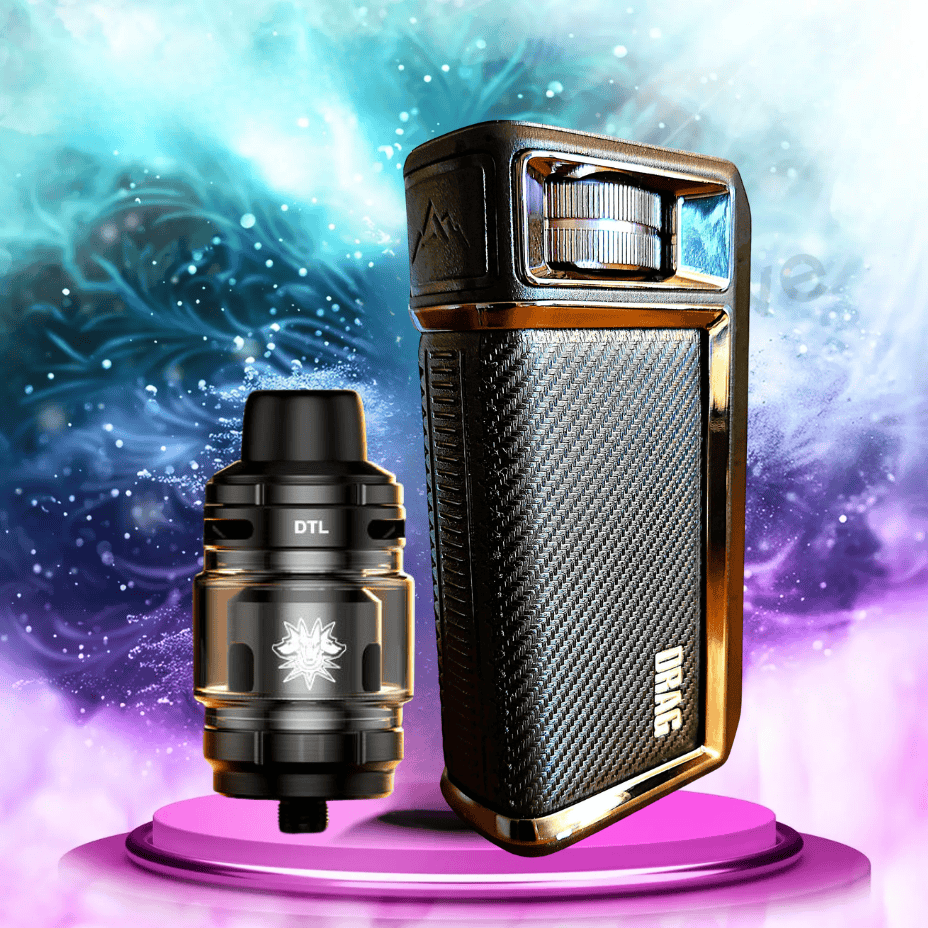 VooPoo Drag 6 Box Mod Kit-220W Black Steinbach Vape SuperStore and Bong Shop Manitoba Canada