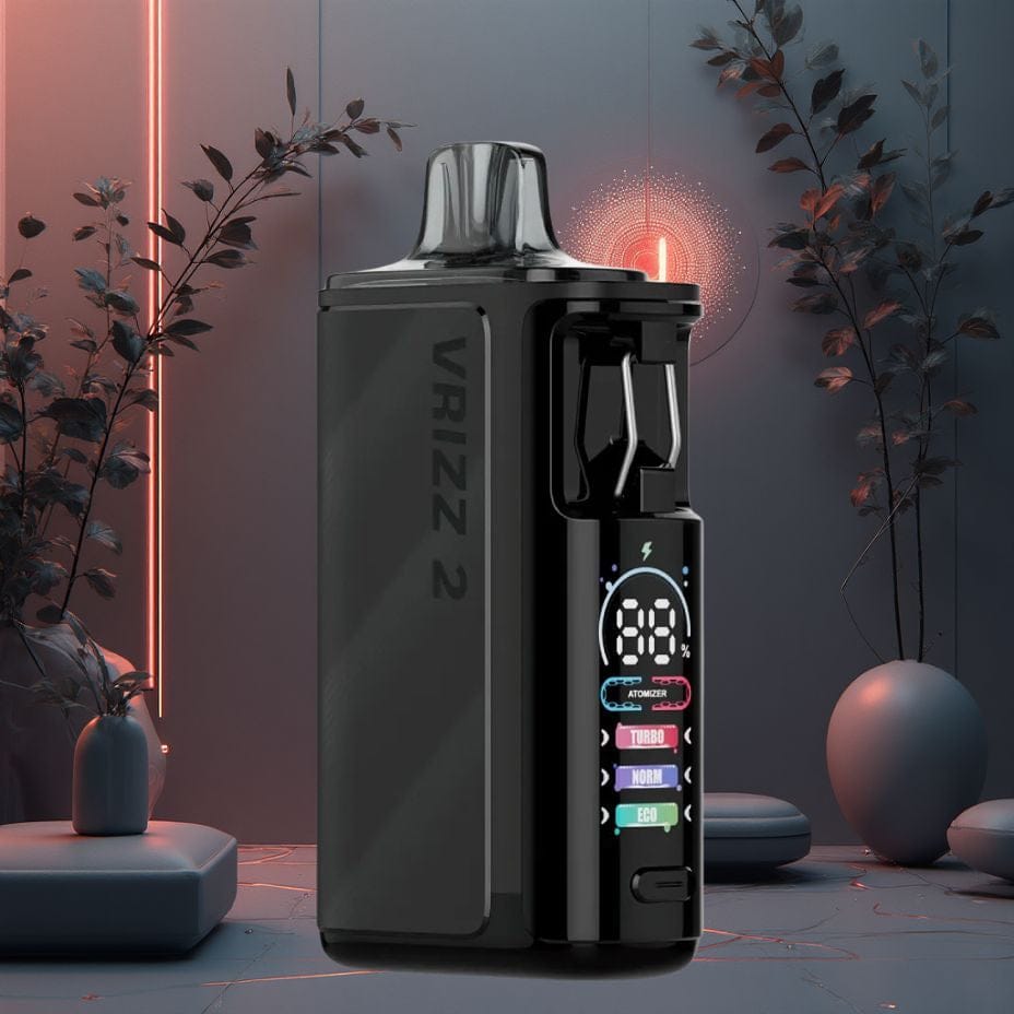 VooPoo VRIZZ 2 Pod Kit 15mL Onyx Black Steinbach Vape SuperStore and Bong Shop Manitoba Canada