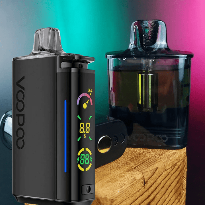 VooPoo VRIZZ Pod Kit-800mAh Midnight Black Steinbach Vape SuperStore and Bong Shop Manitoba Canada