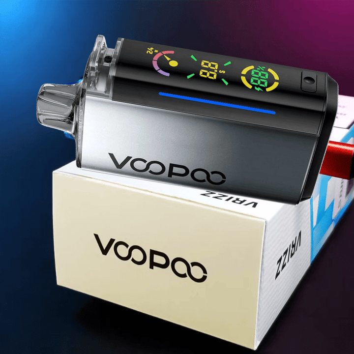 VooPoo VRIZZ Pod Kit-800mAh SIlver Black Steinbach Vape SuperStore and Bong Shop Manitoba Canada