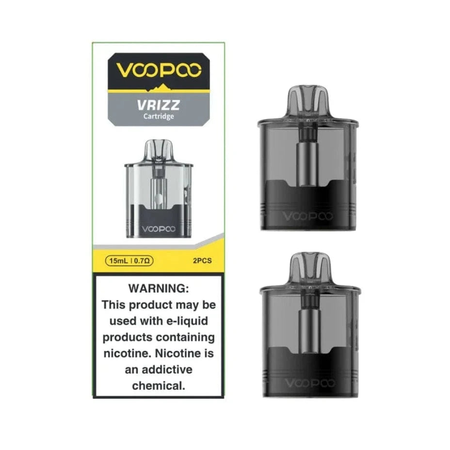 VooPoo Vrizz Replacement Pods 15ML (2 Pack) 0.7ohm Steinbach Vape SuperStore and Bong Shop Manitoba Canada