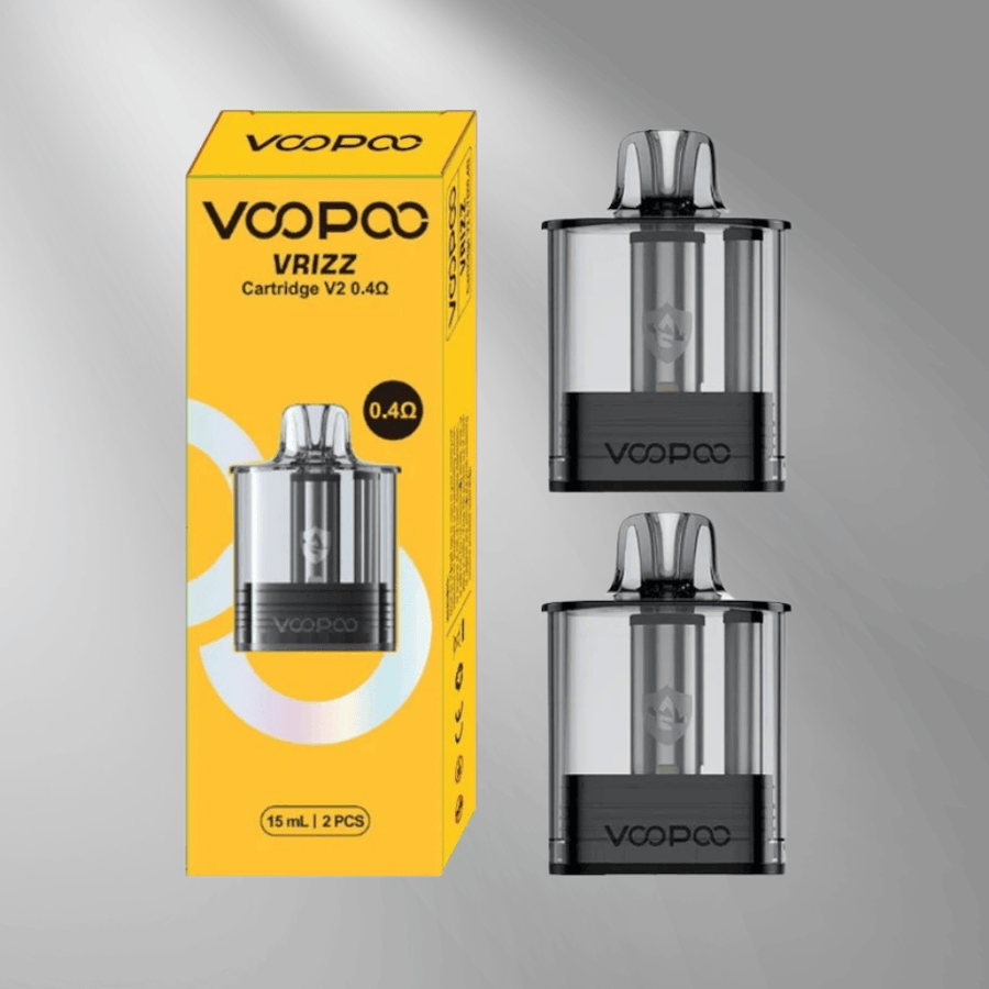 VooPoo Vrizz V2 Replacement Pods 15ML (2 Pack) 0.4ohm Steinbach Vape SuperStore and Bong Shop Manitoba Canada