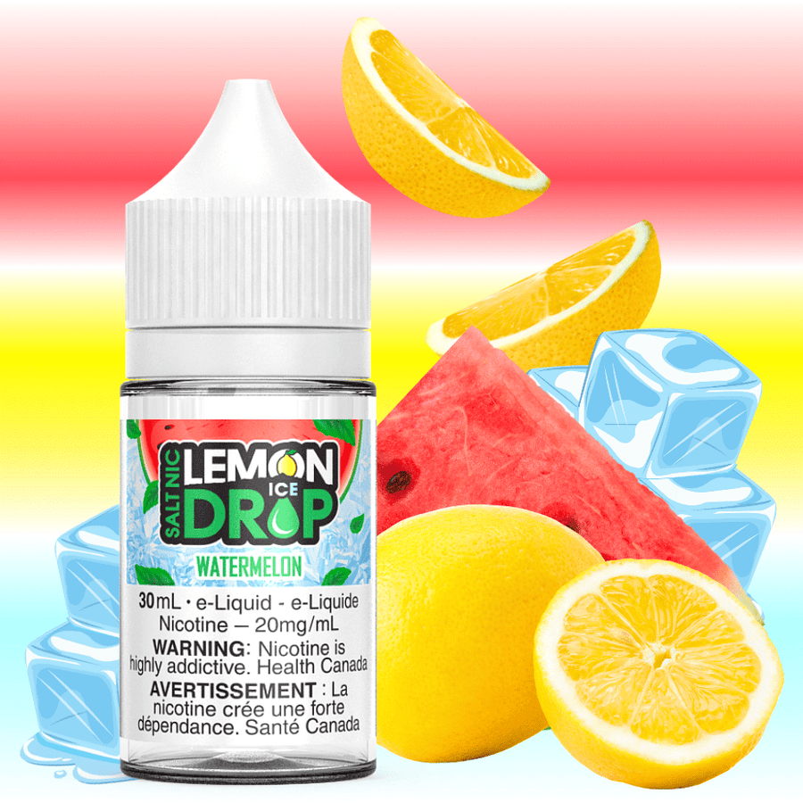 Watermelon Ice Salts by Lemon Drop E-Liquid Steinbach Vape SuperStore and Bong Shop Manitoba Canada