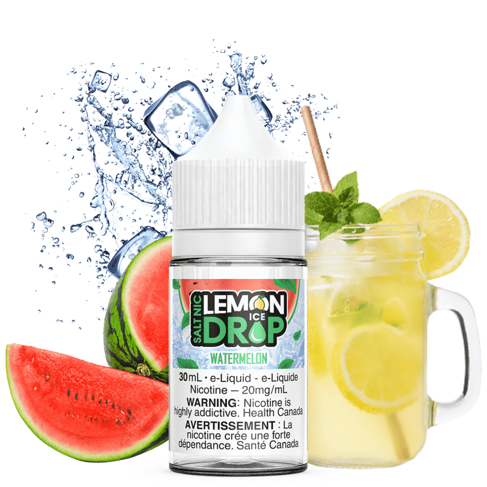 Watermelon Ice Salts by Lemon Drop E-Liquid Steinbach Vape SuperStore and Bong Shop Manitoba Canada