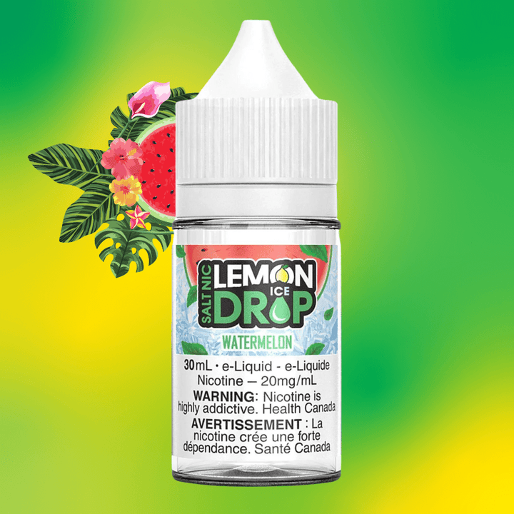 Watermelon Ice Salts by Lemon Drop E-Liquid Steinbach Vape SuperStore and Bong Shop Manitoba Canada