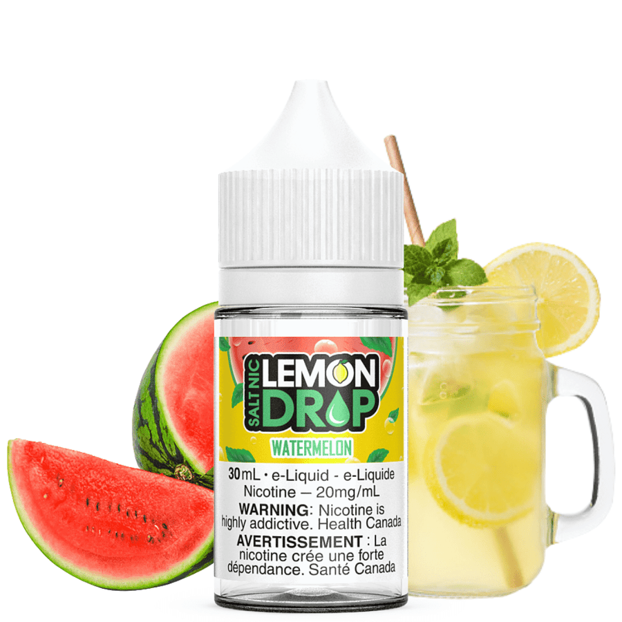 Watermelon Salts by Lemon Drop E-liquid Steinbach Vape SuperStore and Bong Shop Manitoba Canada