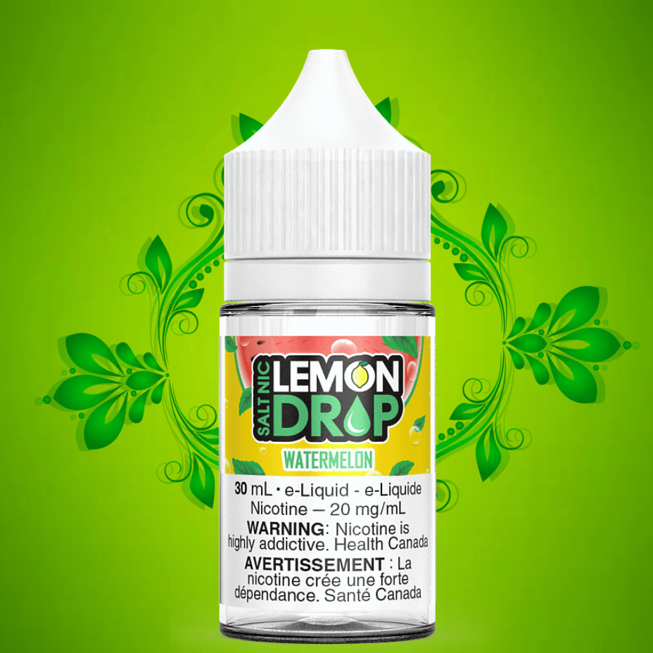 Watermelon Salts by Lemon Drop E-liquid Steinbach Vape SuperStore and Bong Shop Manitoba Canada