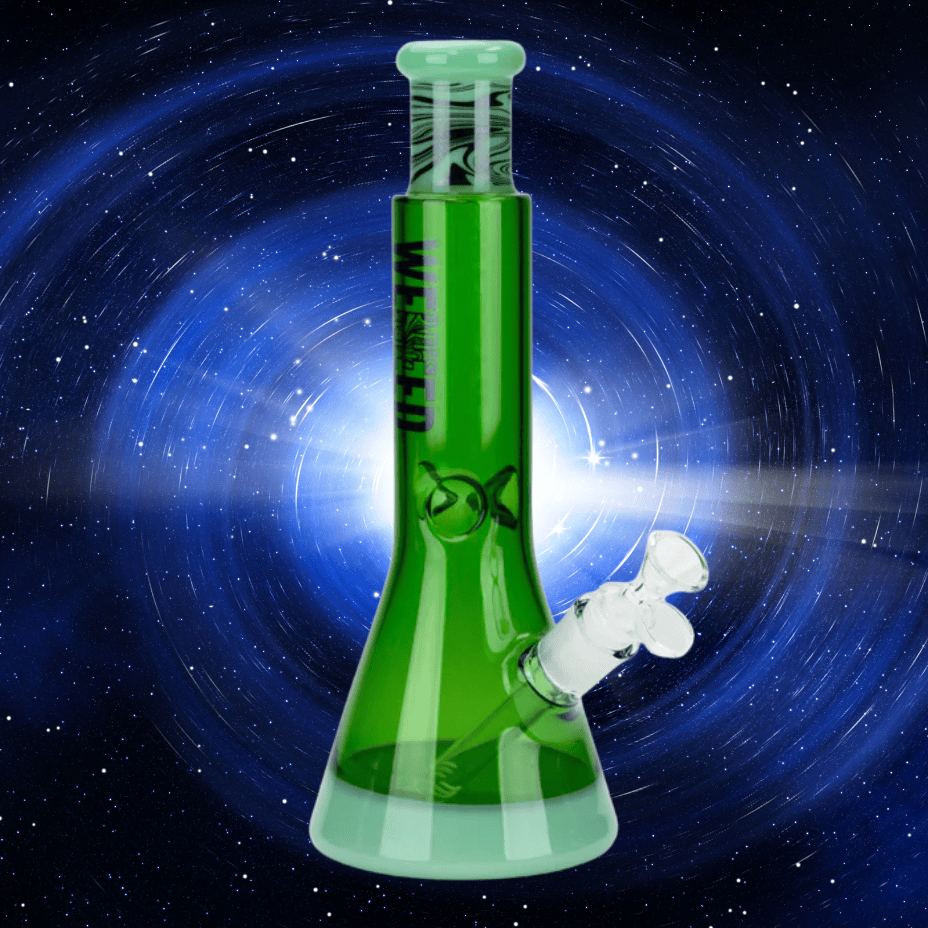 WENEED Glass 7mm Dark Matter Beaker Bong 12" Steinbach Vape SuperStore and Bong Shop Manitoba Canada