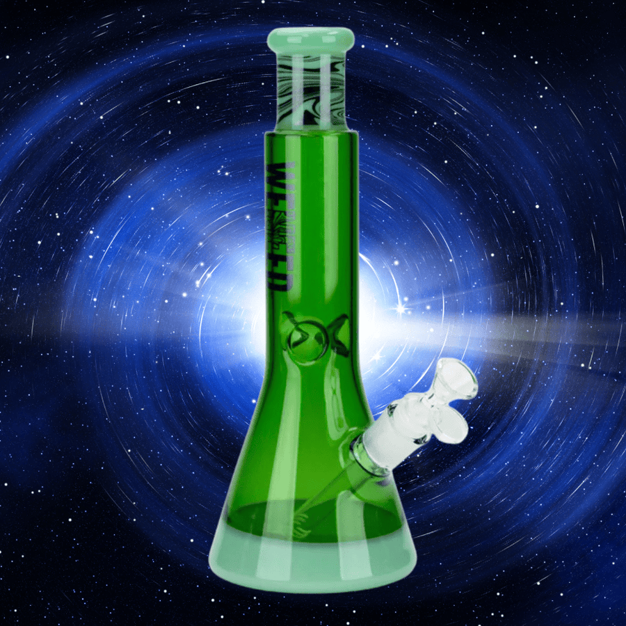 WENEED Glass 7mm Dark Matter Beaker Bong 12" Steinbach Vape SuperStore and Bong Shop Manitoba Canada