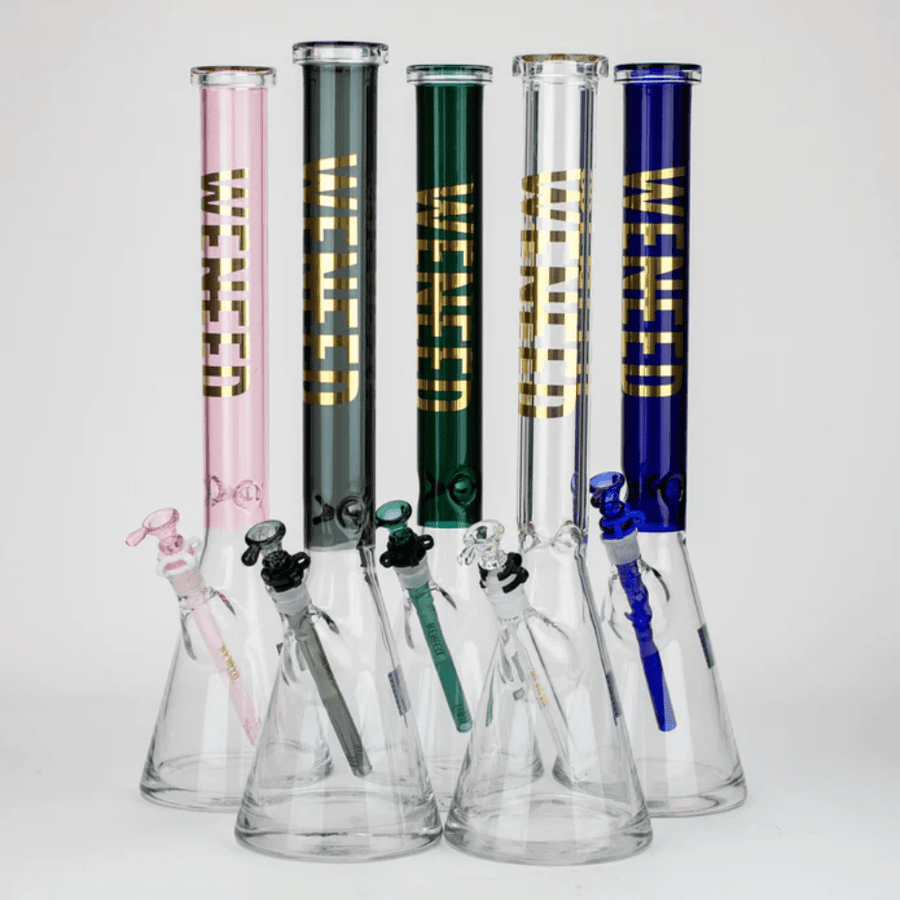 WENEED Glass 7mm Oversized Beaker 22" Pink Steinbach Vape SuperStore and Bong Shop Manitoba Canada