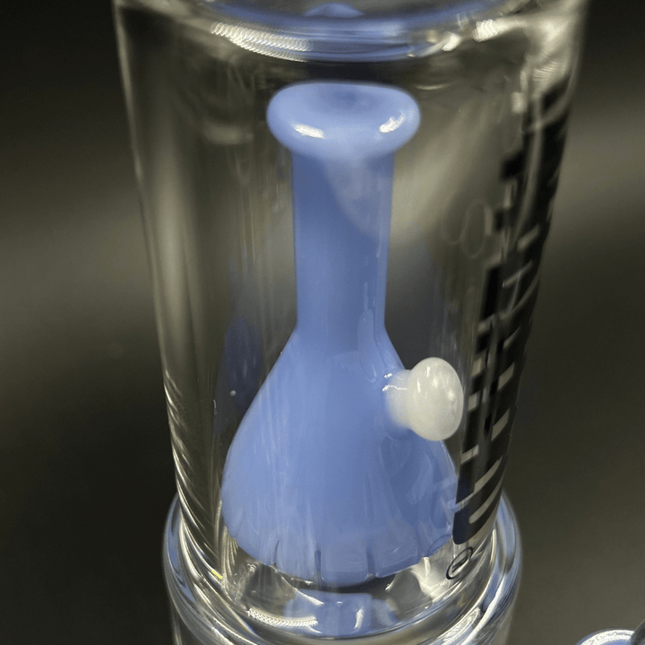 WENEED Three Part Bong Perc Straight Tube-11" Blue Steinbach Vape SuperStore and Bong Shop Manitoba Canada