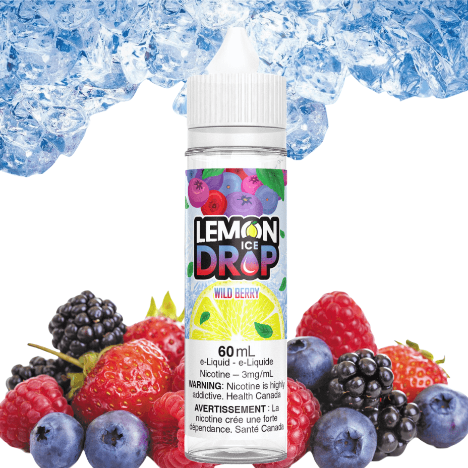Wild Berry Ice by Lemon Drop 60mL / 3mg Steinbach Vape SuperStore and Bong Shop Manitoba Canada